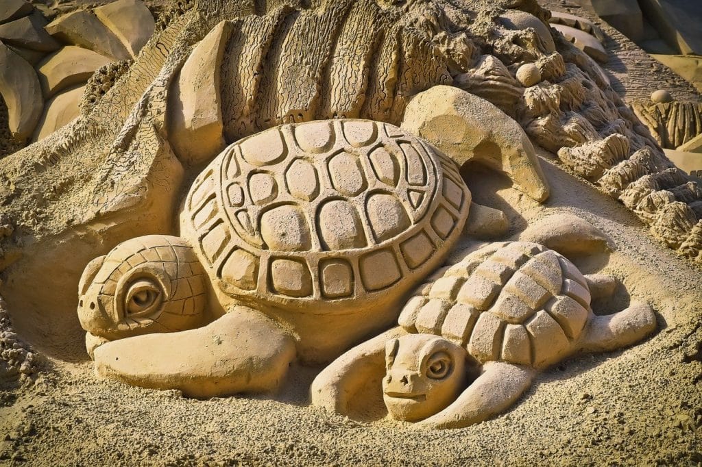 sandburg, art, sand sculpture